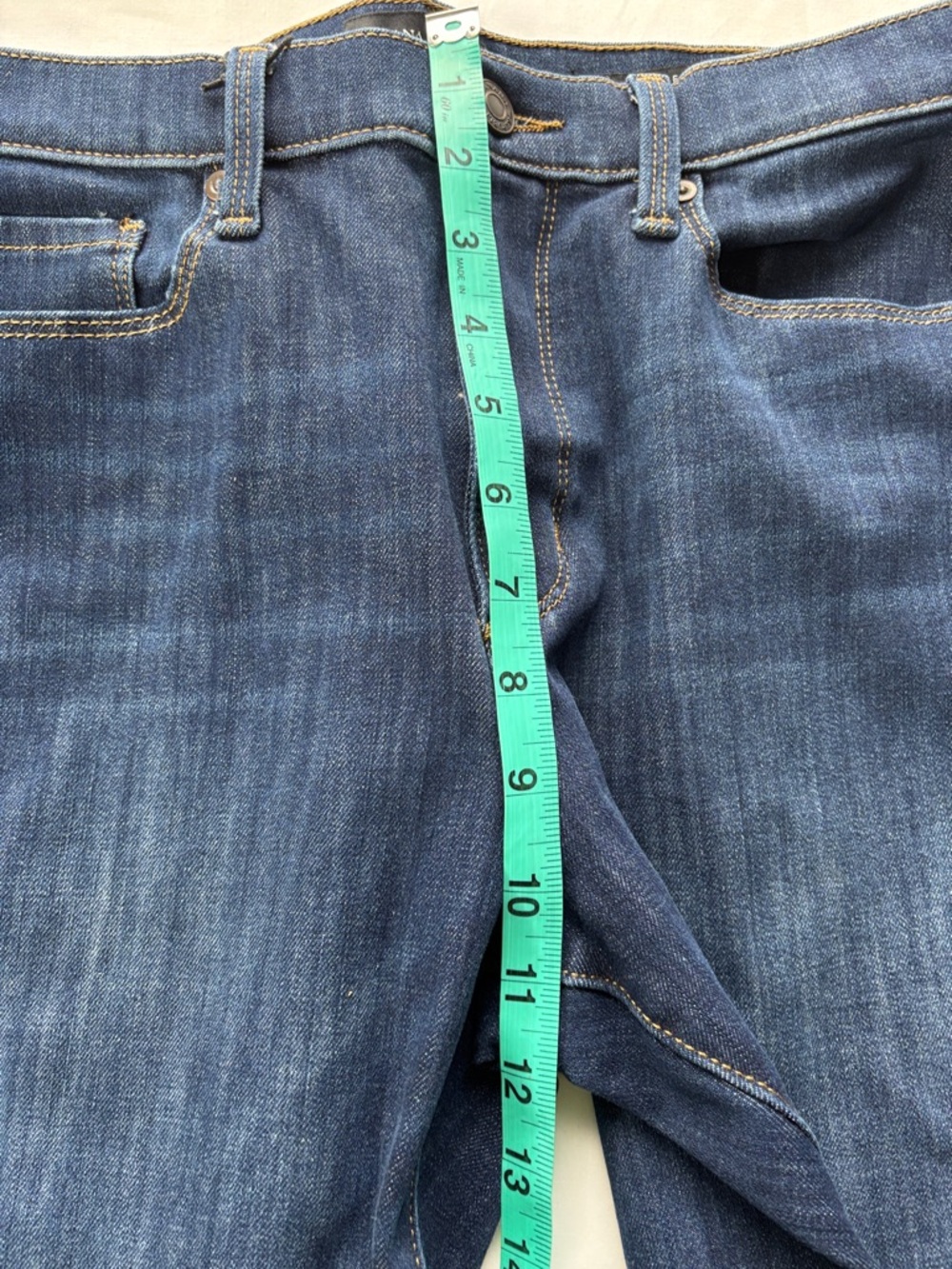 💙 Banana Republic High Rise Jeans Womens 30 Skinny Short NWT Dark Wash Denim 💙 - Picture 9 of 13